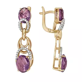 Серьги из золота 02-1585/4