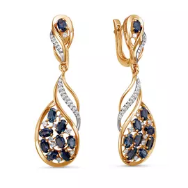 Серьги из золота 02-1636/5