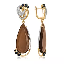 Серьги из золота 02-1733/8