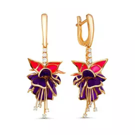 Серьги из золота 02-2808