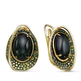 Серьги из золота 02-3676