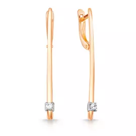 Серьги из золота 02-7927