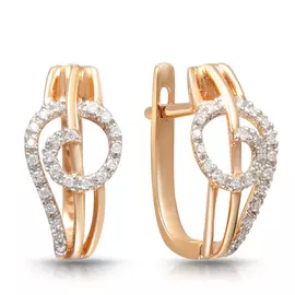 Серьги из золота 1003300022