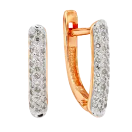 Серьги из золота 1020198