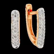 Серьги из золота 1020198