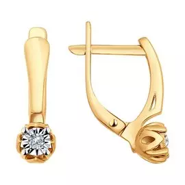 Серьги из золота 1020723