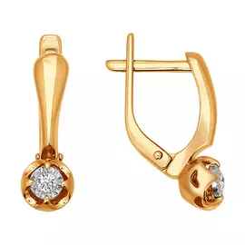 Серьги из золота 1020725