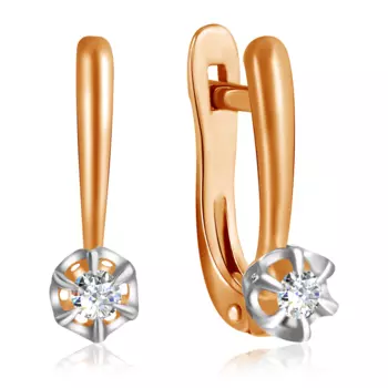 Серьги из золота 1020921