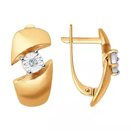 Серьги из золота 1020922