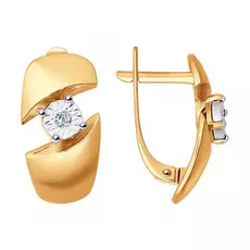 Серьги из золота 1020922