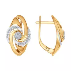 Серьги из золота 1020981