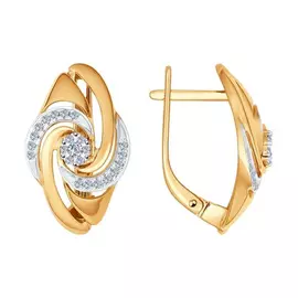 Серьги из золота 1020981