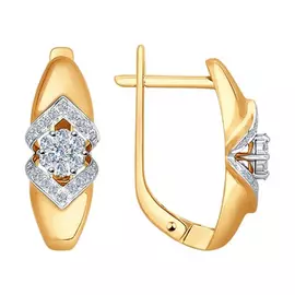 Серьги из золота 1020986