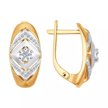 Серьги из золота 1020989