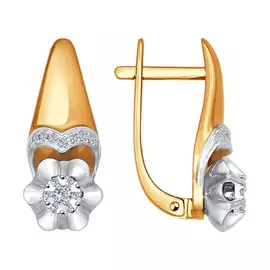 Серьги из золота 1021024