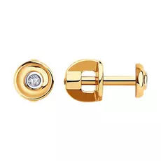 Серьги из золота 1021047