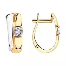 Серьги из золота 1021054