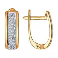 Серьги из золота 1021058