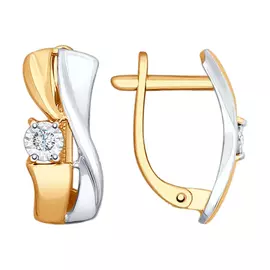 Серьги из золота 1021074