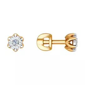 Серьги из золота 1021118