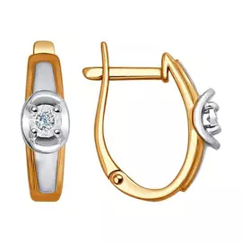 Серьги из золота 1021137