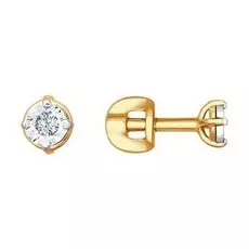 Серьги из золота 1021139