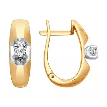 Серьги из золота 1021161