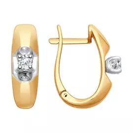 Серьги из золота 1021161