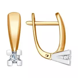 Серьги из золота 1021167