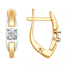 Серьги из золота 1021226