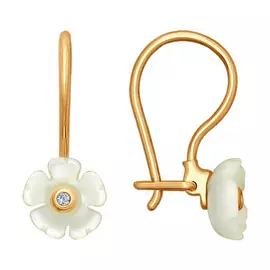 Серьги из золота 1021247