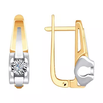 Серьги из золота 1021269