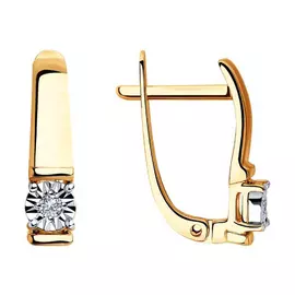 Серьги из золота 1021311