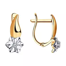 Серьги из золота 1021312