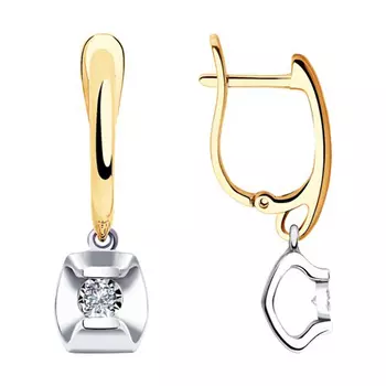 Серьги из золота 1021317