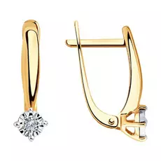 Серьги из золота 1021322