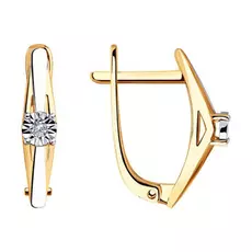 Серьги из золота 1021327