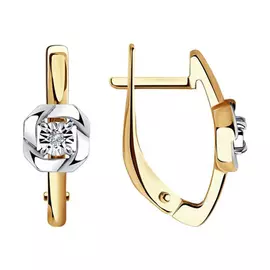 Серьги из золота 1021371