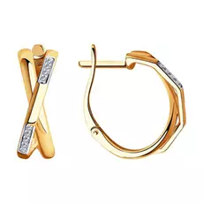 Серьги из золота 1021379