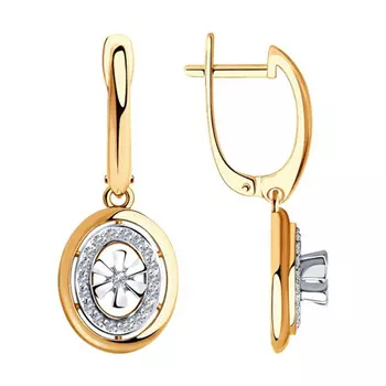 Серьги из золота 1021414