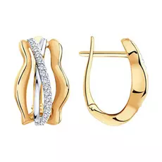 Серьги из золота 1021433