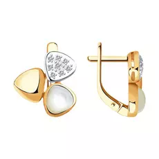 Серьги из золота 1021435