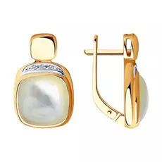 Серьги из золота 1021438