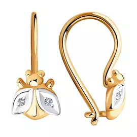 Серьги из золота 1021447