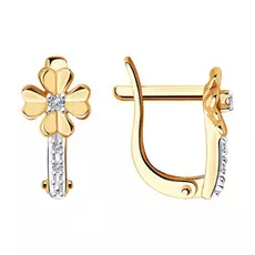 Серьги из золота 1021455