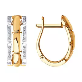 Серьги из золота 1021460