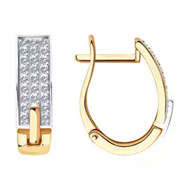 Серьги из золота 1021465