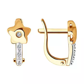 Серьги из золота 1021479