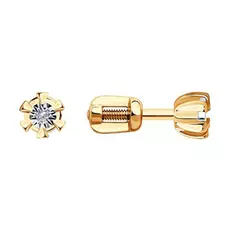 Серьги из золота 1021493