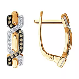 Серьги из золота 1021508